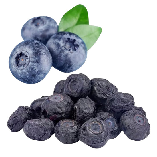 liofilizirane borovnice - liofilizirano sadje slika produktov