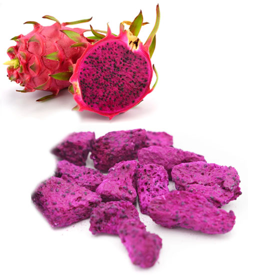 Liofiliziran dragon fruit - liofilizirano sadje