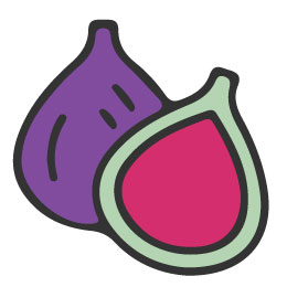 Liiofilizirano sadje - fige ikona