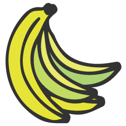 liofilizirane banane - liofilizirano sadje ikona