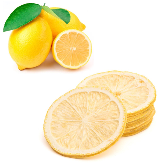 liofilizirane limone- liofilizirano sadje - limona v prahu
