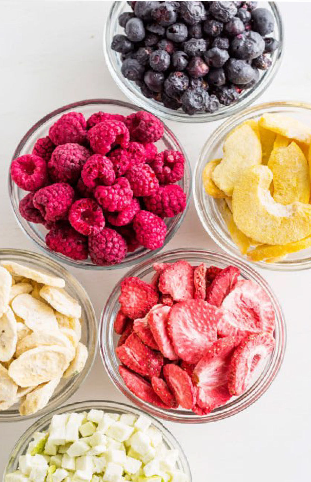 liofilizirano-sadje-slika-borovnice-maline-banane liofilizirano sadje v posodi - liofiliziranje maline, liofilizirane borovnice, liofilizirane banane